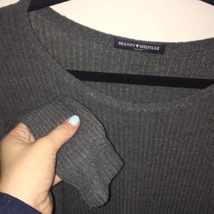 grey Brandy Melville Sweater